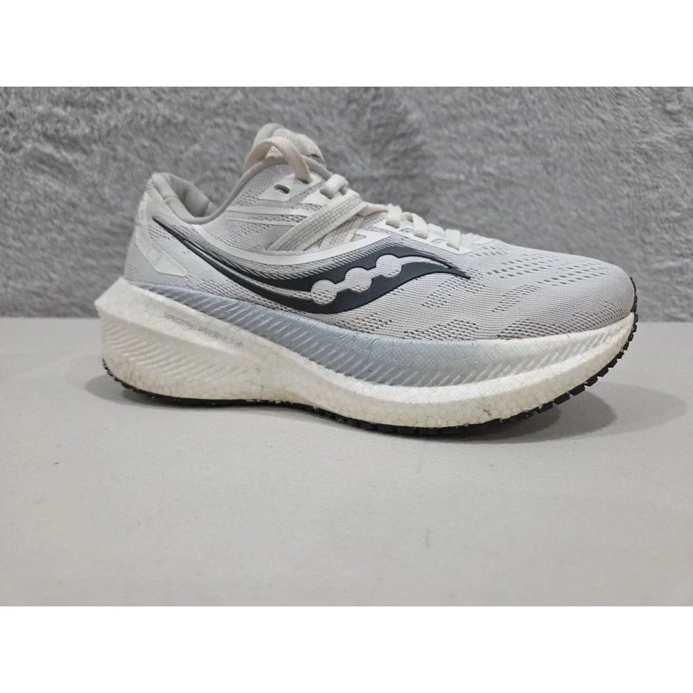 Saucony Triumph 20 Womens Running Shoes Fog Black S10759-11 Size 6